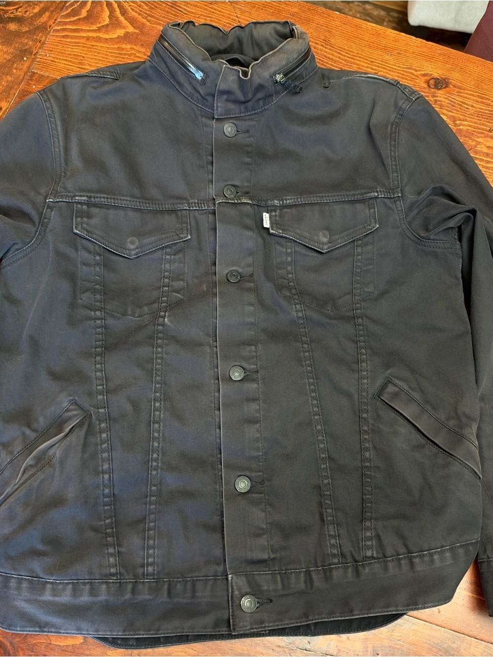 Vintage Levi’s Commuter Series Trucker Jacket - Packable Hood, Reflective Men’s